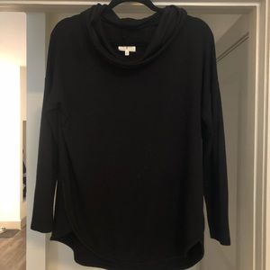 LOU & GREY signature soft turtle neck sweatshirt